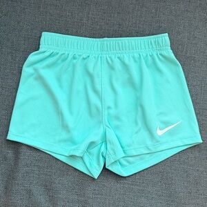 Nike Aqua Blue Sports Shorts